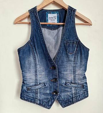 Vintage jeans gilet van Esprit maat S beschikbaar voor biedingen