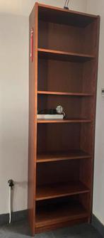 Ikea boekenkast Billy middenbruin, Huis en Inrichting, Ophalen, Met plank(en), Gebruikt, 200 cm of meer