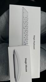 Apple Magic Keyboard + Magic Mouse, Toetsenbord en muis-set, Ophalen of Verzenden, Zo goed als nieuw, Draadloos