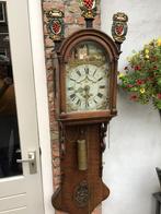 Antieke friese staartklok met boerderijmechaniek, Ophalen of Verzenden
