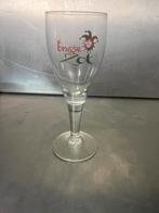4 Brugse zot speciaal bier glazen, Ophalen, Zo goed als nieuw, Glas of Glazen, Overige merken