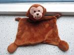 Knuffeldoek aap of aapje van Hema bruin met stippen, Ophalen of Verzenden, Zo goed als nieuw, Overige typen