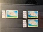 De drie varianten van 39 cent, NVPH 1989, 2061a en 2061b, Postzegels en Munten, Postzegels | Nederland, Ophalen of Verzenden, Na 1940