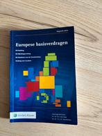 Europese basisverdragen, Boeken, Wetenschap, Gelezen, Ophalen of Verzenden