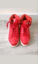 Supra rode schoenen, Kleding | Dames, Ophalen of Verzenden, Zo goed als nieuw, Sneakers of Gympen, Rood