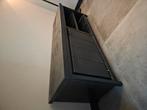 Tv meubel of hal kastje 140x40x51 zwart hout, Huis en Inrichting, Kasten | Televisiemeubels, Ophalen, 100 tot 150 cm, Teakhout
