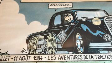 KUIFJE zeefdruk, groot fotmaat, no. 70 van 200, Renault beschikbaar voor biedingen