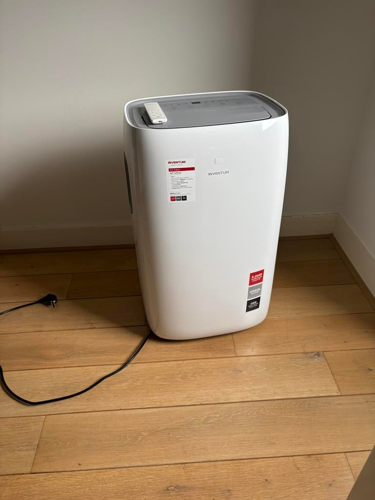 Mobiele airco Inventum, wit z.g.a.n., Witgoed en Apparatuur, Ophalen, Minder dan 60 m³, 3 snelheden of meer, Zo goed als nieuw