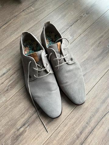 Prachtige beige nubuck schoenen, slechts 1x gedragen beschikbaar voor biedingen