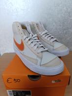 Nike Blazer Mid '77 EMB Swoosh Hot Curry, Wit, Nike, Nieuw, Ophalen of Verzenden