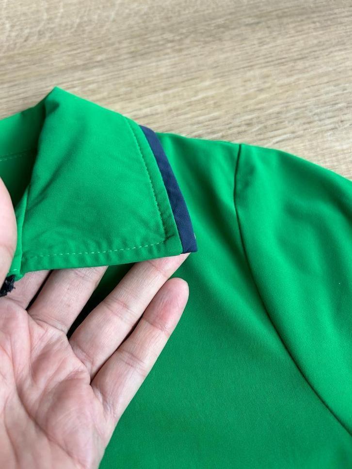 Studio Anneloes jurk S smaragd groen travel z.g.a.n., Kleding | Dames, Jurken, Zo goed als nieuw, Maat 36 (S), Groen, Knielengte