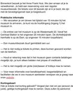 Alleen vandaag! 4 Kaartjes Anne Frank Museum . TEAB, Tickets en Kaartjes, Musea, Drie personen of meer, Ticket of Toegangskaart