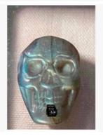 Labradoriet scull schedeltje in beschermfolie doosje, Sieraden, Tassen en Uiterlijk, Edelstenen, Nieuw, Ophalen of Verzenden, X