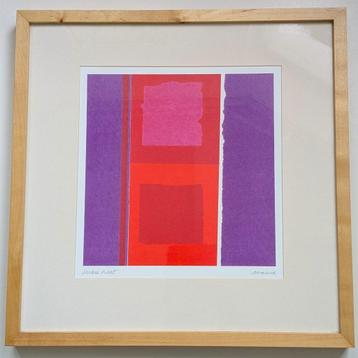 Ikea vintage litho Cubic Heat van Amaina. Jaren 90. beschikbaar voor biedingen