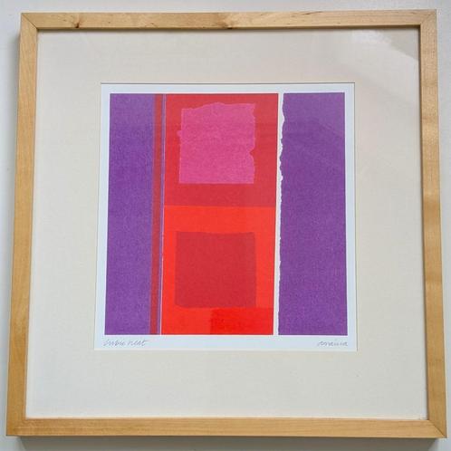 Ikea vintage litho Cubic Heat van Amaina. Jaren 90., Antiek en Kunst, Kunst | Litho's en Zeefdrukken, Ophalen of Verzenden