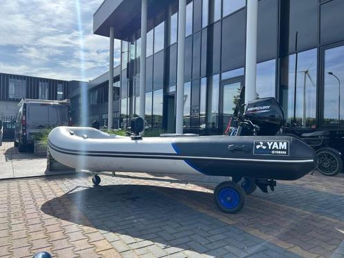 Yamaha 380S met Mercury 9.9 In zeer goede staat! ZGAN, Watersport en Boten, Rubberboten, Zo goed als nieuw, Yamaha, Aluminium