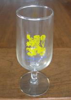 LÖWENBRÄU MÜNCHEN / LOWENBRAU MUNCHEN Bierglas op voet., Verzamelen, Biermerken, Ophalen of Verzenden, Zo goed als nieuw, Glas of Glazen