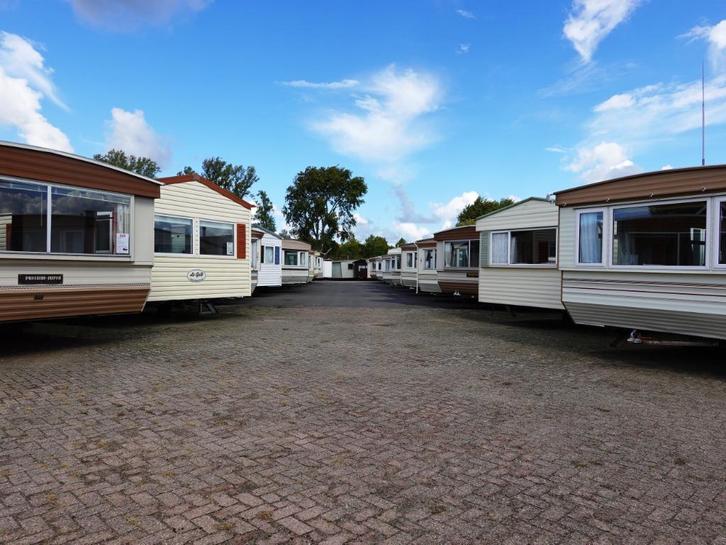 Compacte stacaravans en chalets voor kleine kavel te koop, Caravans en Kamperen, Stacaravans, tot en met 6, Ophalen