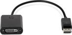 2x HP DisplayPort to DVI-D Adapter (752660-001) 0,19 meter, Ophalen of Verzenden, Zo goed als nieuw