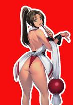 Mai Shiranui Sexy Anime Manga Girl hentai Game Vinyl Sticker