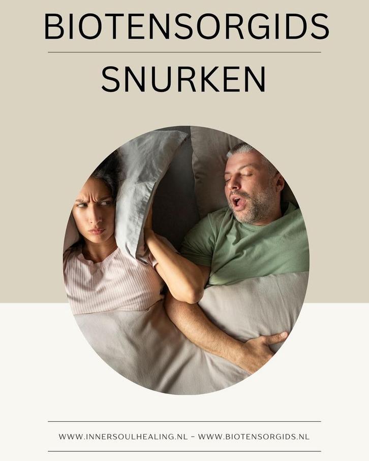 Biotensorgids snurken, Hobby en Vrije tijd, Cursusmateriaal, Nieuw, Ophalen