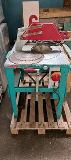 bouwplaats zaagtafel, Doe-het-zelf en Verbouw, Gereedschap | Zaagmachines, Ophalen, Gebruikt, Cirkelzaag, Onbekend