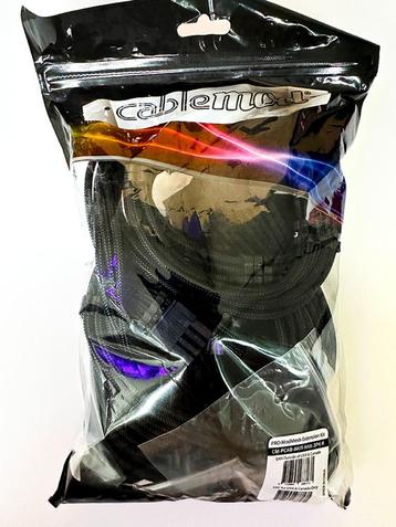 Cablemod PRO ModMesh Cable Extension Kit Zwart beschikbaar voor biedingen
