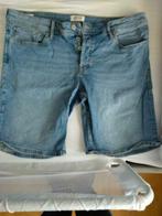 Spijkerbroek 2 stuks jack & jones korte broek maat xxl regul, Nieuw, Overige jeansmaten, Blauw, Jack and Jones