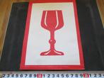 sticker Breekbaar Glas, Ophalen, Zo goed als nieuw, Bedrijf of Vereniging