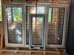 Twee alu pvc kozijnen met triple glas nieuw!, Doe-het-zelf en Verbouw, Kozijnen en Schuifpuien, Ophalen, Kunststof, Raamkozijn
