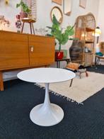 Vintage Tulip bijzettafel rond space age 70s, Ophalen