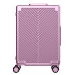 Aluminium Ruimbagage Koffer Roze | Licenty, Nieuw, Overige materialen, 35 tot 45 cm, Ophalen of Verzenden