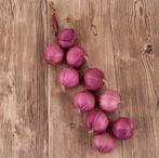 Kunst Rode Uien Op Draad Sier Nep Ui Keuken Groente Voedsel, Verzenden, Nieuw