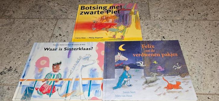 Sinterklaas Prentenboeken - 3 stuks, Boeken, Prentenboeken en Plaatjesalbums, Zo goed als nieuw, Prentenboek, Ophalen of Verzenden