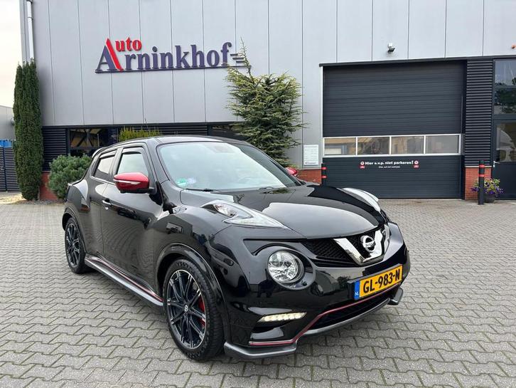 Nissan Juke Nismo RS 218pk/recaro/nap/facelift, Auto's, Nissan, Te koop, Juke, 360° camera, ABS, Achteruitrijcamera, Airbags, Airconditioning