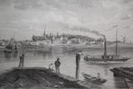 19e eeuwse ets (?) IJsselmonde, Antiek en Kunst, Ophalen of Verzenden