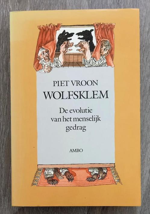 [Evolutie] Piet Vroon PB Wolfsklem Evolutie menselijk gedrag, Boeken, Wetenschap, Gelezen, Natuurwetenschap, Ophalen of Verzenden