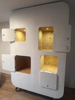 Krabendans design kast hout, Ophalen, 200 cm of meer, Zo goed als nieuw, Minder dan 150 cm