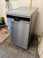 Smalle RVS Vaatwasser Siemens IQ300 - Werkt Goed - Schoon, Witgoed en Apparatuur, Vaatwasmachines, Ophalen, Gebruikt, Voorspoelprogramma
