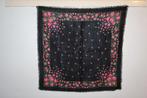 wollen sjaal shawl doekje kleedje; folklore klederdracht, Antiek en Kunst, Antiek | Kleden en Textiel, Ophalen of Verzenden