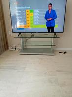Tv meubel glas, Ophalen, 100 tot 150 cm, Minder dan 100 cm, 25 tot 50 cm