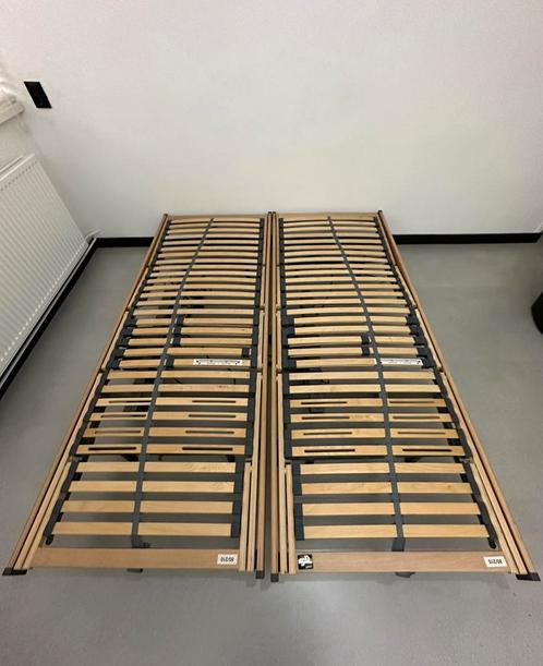 Hele stevige electriche bed, Huis en Inrichting, Slaapkamer | Bedden, Zo goed als nieuw, Tweepersoons, 200 cm, Hout, Ophalen of Verzenden