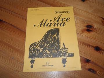 Easy piano - schubert - rosamunde - ave maria  beschikbaar voor biedingen