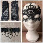 Halloween Verkleedset: Ketting, Masker & Handschoenen, Ophalen of Verzenden, Nieuw, Halloween, Accessoires