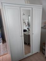 Witte Ikea Brusali kledingkast, Huis en Inrichting, Kasten | Kledingkasten, 100 tot 150 cm, Met hangruimte, 150 tot 200 cm, Gebruikt
