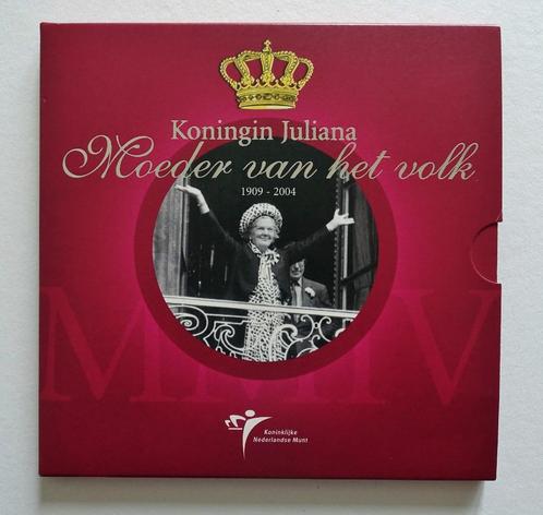 Themaset 2004 - Koningin Juliana Moeder van het volk, Postzegels en Munten, Munten | Nederland, Setje, Koningin Juliana, Zilver