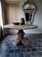 Eettafel /kloostertafel  rond 150, Huis en Inrichting, Tafels | Eettafels, Ophalen, Gebruikt, Landelijke kloostertafel eetkamertafel eettafel tafel