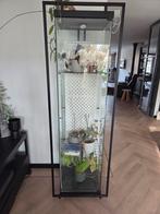 Vitrinekast, Huis en Inrichting, Kasten | Vitrinekasten, Ophalen, 50 tot 100 cm, Zo goed als nieuw, 150 tot 200 cm