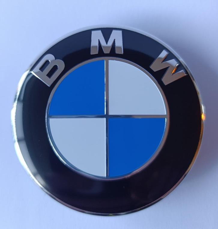 BMW Naafdop Naafkap Logo 68mm wit/blauw set van 4, Auto diversen, Tuning en Styling, Ophalen of Verzenden