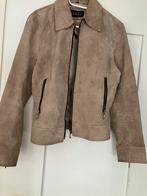 Mooi beige lederen jack maat 40, Kleding | Dames, Ophalen, Zo goed als nieuw, Maat 38/40 (M), Beige